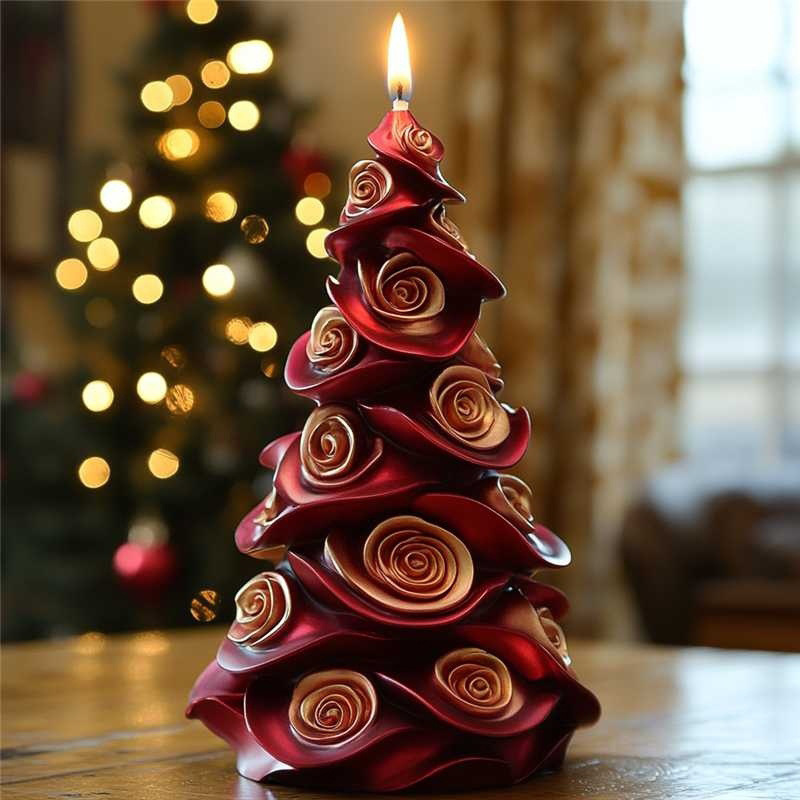 Sanxin クリスマスツリーアロマキャンドルシリコンモールドクリスマス DIY ディフューザー石膏研削ツールクロスボーダー供給|undefined