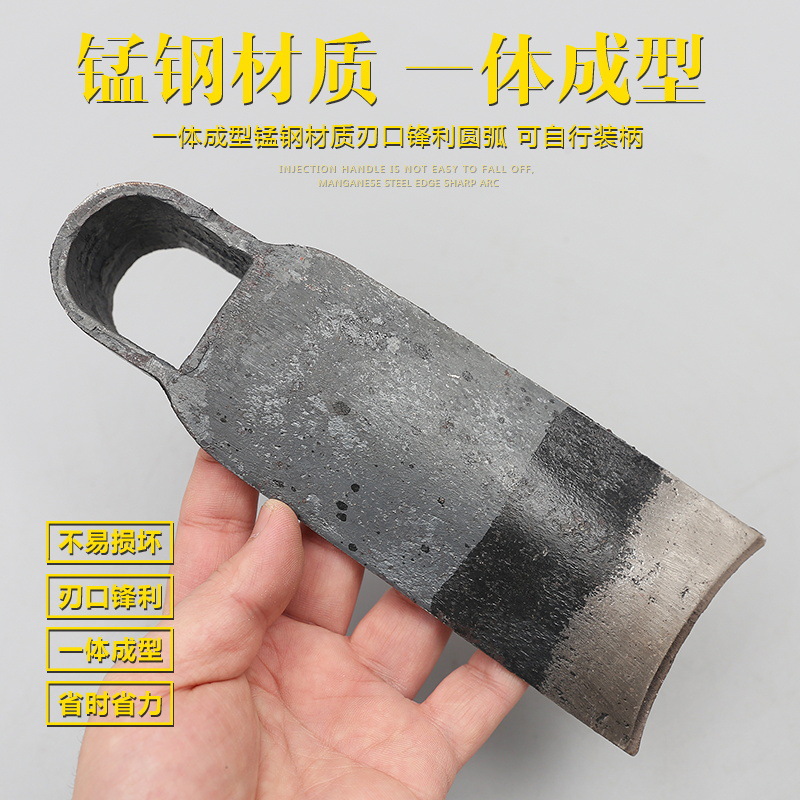 锤纹锻打园林小锄头栽菜种花小锄头锰钢一体小锄头家用户外锄