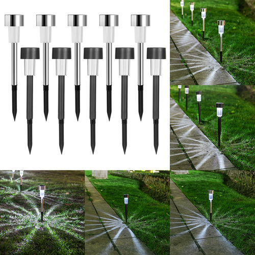 Solar lawn lamp, ground lamp, outdoor waterproof yard decoration, balcony garden layout, courtyard lamp, street lamp