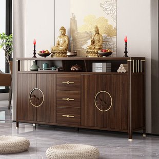 Home Buddha Table Living Room Divine Table Cabinet New Chinese Style Table Modern Simple Naketto Table Rural Fragrant Table