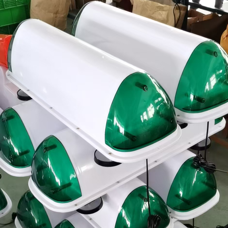 Cross-border best-selling magnetic LED roof light for coaches, taxis, and dump trucks, 120 km/h speed