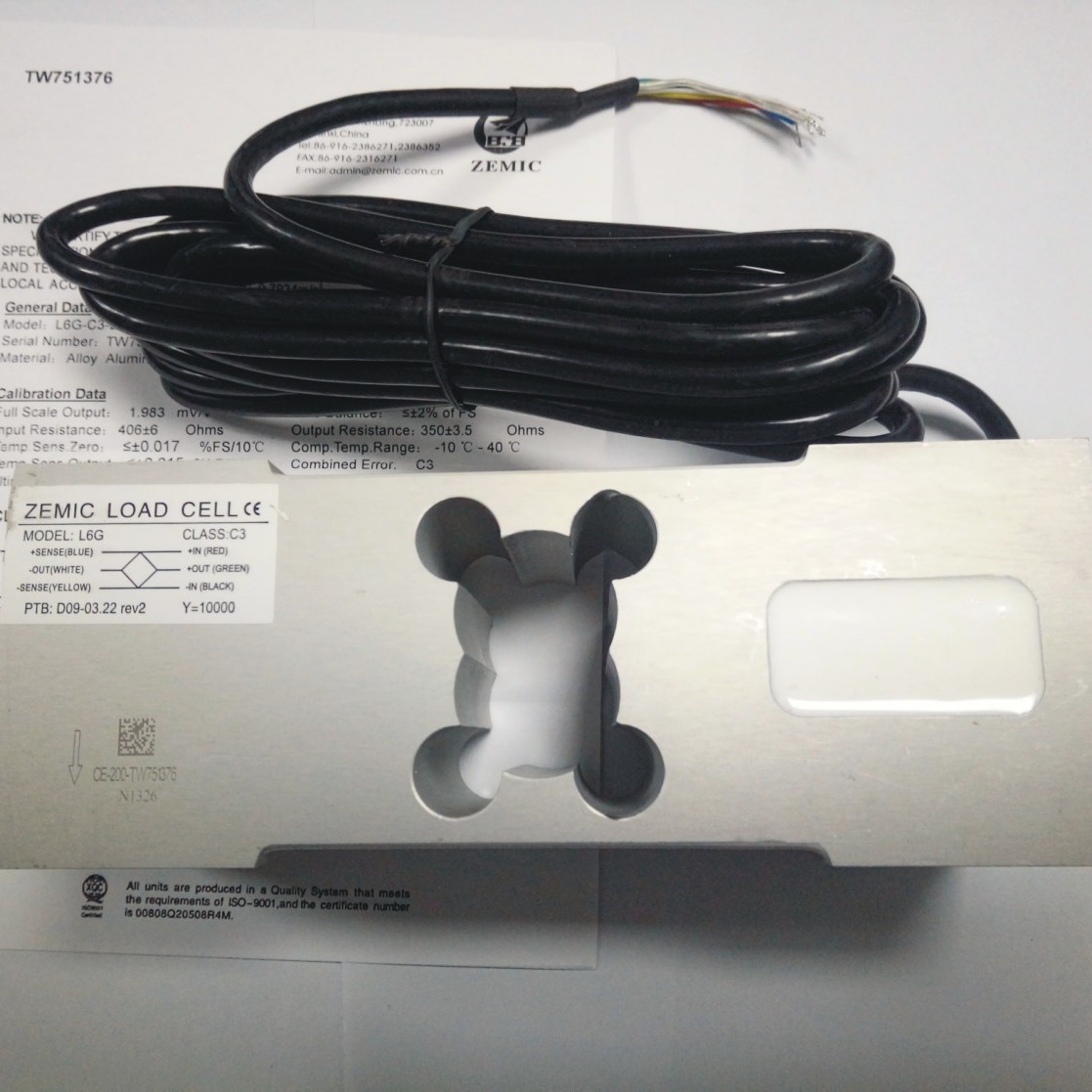 AVIC 계량 센서 L6G-C3-50kg/100KG/200KG/300KG/500kg