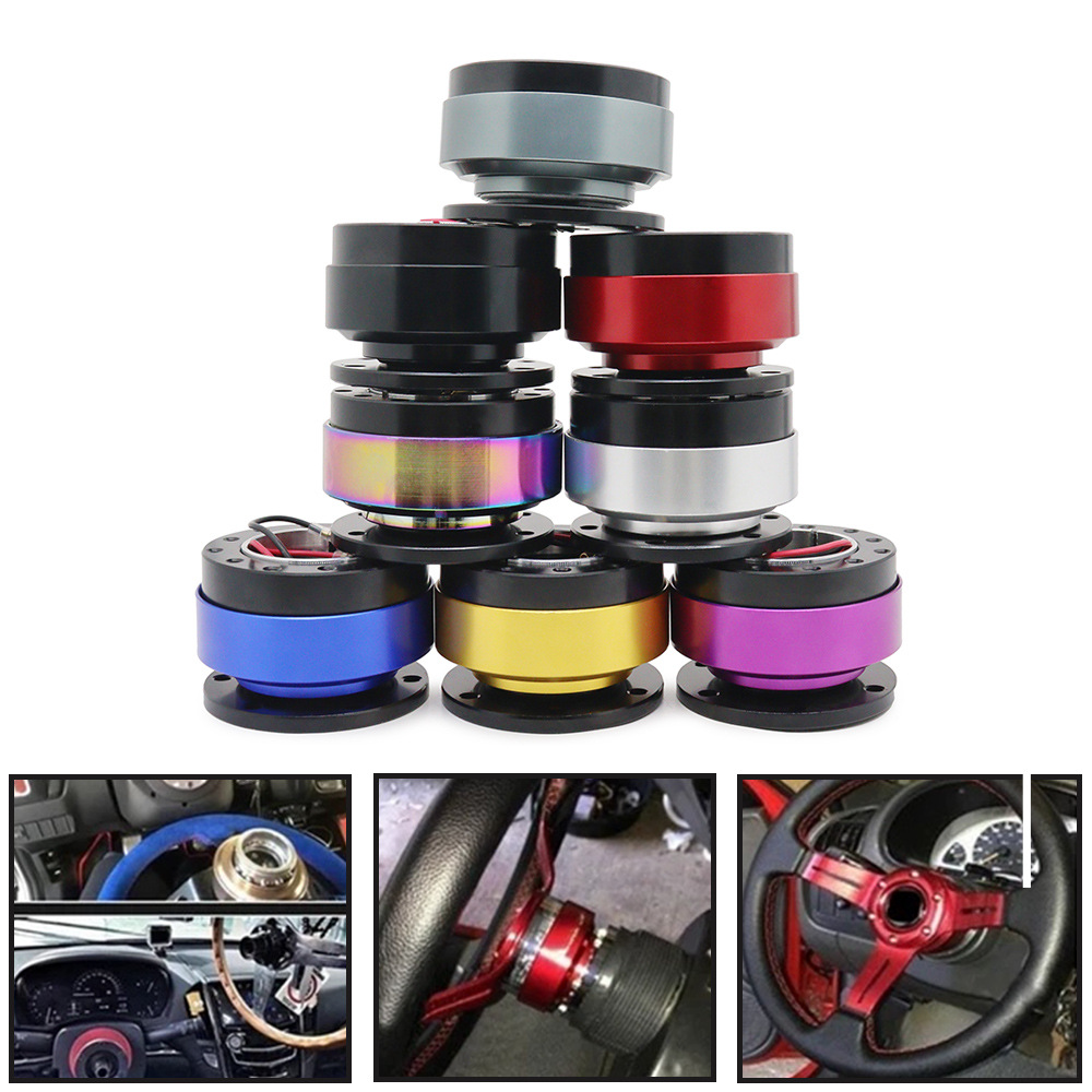 Cross-Border Car Modification Accessories Ball Steering Wheel Quick Release Racing Quick Release