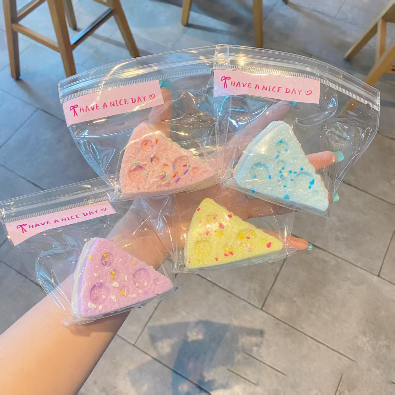 Niños no tóxicos juguetes de rebote lento descomprimir la sensación de barro gelatina de silicona de alto valor facial