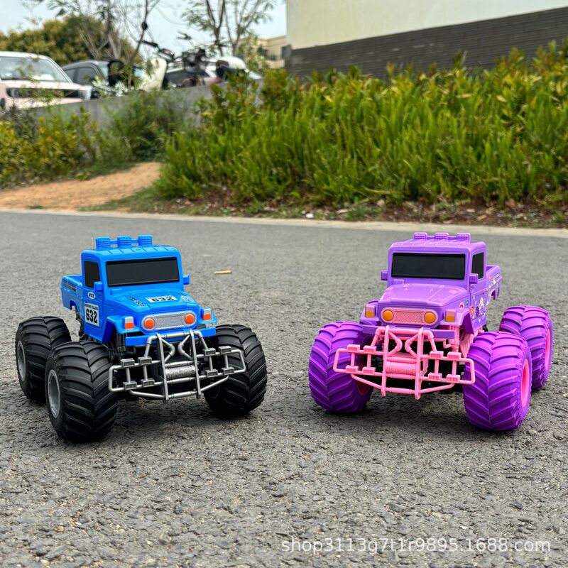 Four-Way Remote Control Car Off-Road Toy Car Rechargeable All-Terrain Climbing Racing Wireless Remote Control Children's Toy Car Four-Way Remote Control Car Off-Road Toy Car Rechargeable All-Terrain Climbing Racing Wireless Remote Control Children's Toy Car