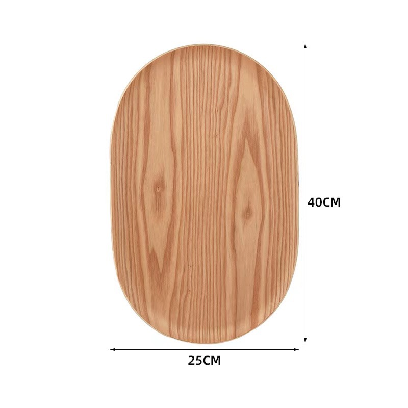 bandeja de té de madera bandeja de agua bandeja de cubiertos de madera bandeja de madera creativa bandeja de té de madera bandeja de café snack