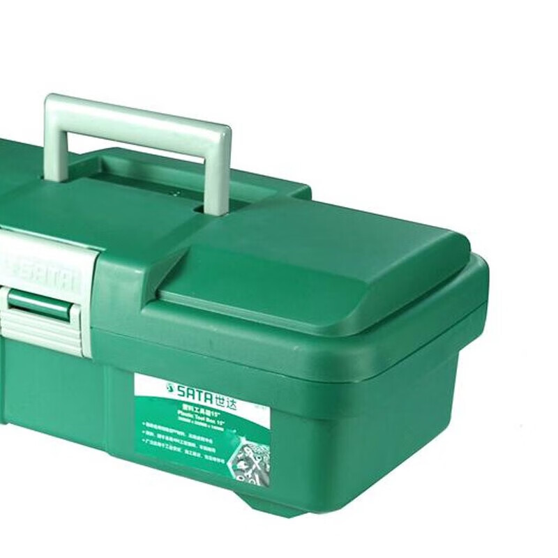SATA 95161 Caja de herramientas de plástico 15 pulgadas