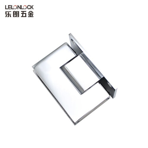 LeLang 304 stainless steel glass hinge 180-degree bi-directional hinge Bathroom shower enclosure mounting clip RSH