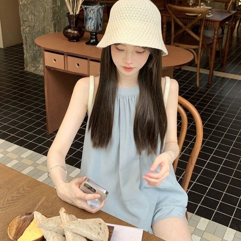Maternity Outfit Set: Summer Casual Set with Sleeveless Top + Shorts Two-Piece Set, Summer Vest Maternity Wear Maternity Outfit Set: Summer Casual Set with Sleeveless Top + Shorts Two-Piece Set, Summer Vest Maternity Wear