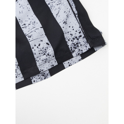 Men's Summer Flag Pattern Casual Drawstring Swim Shorts Beach Shorts