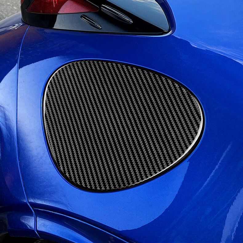Cross-Border Applicable to 22 Models of Subaru Brz and Toyota Real Carbon Fiber Fuel Tank Cap Dry Carbon Exterior Modification Parts