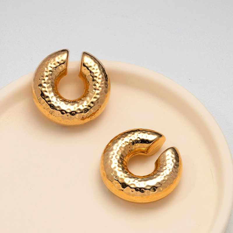 Серьги из нержавеющей стали, европейский стиль, 18 К, оптовая продажа