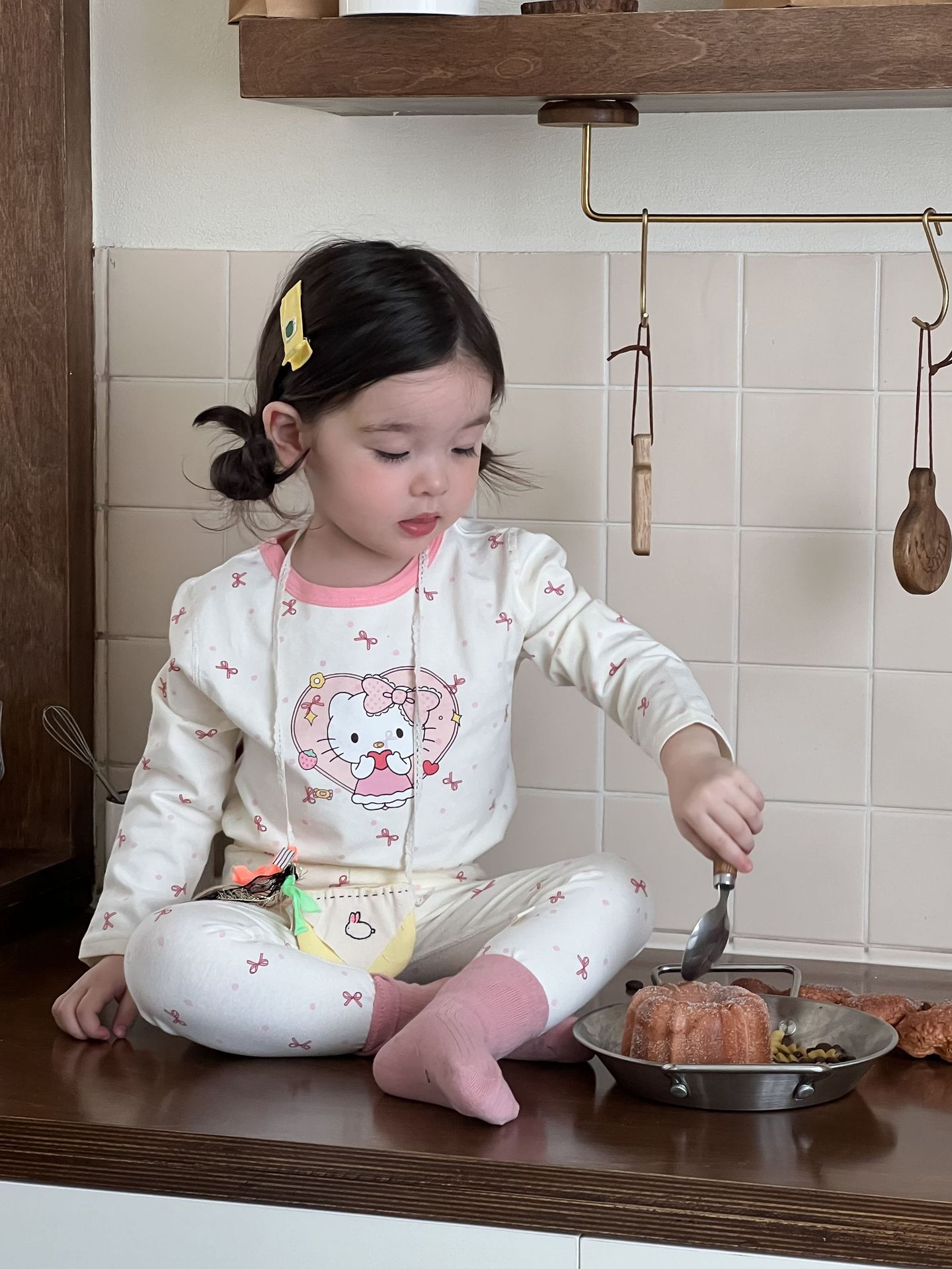 Hombres y niñas ropa de casa set de otoño ropa infantil coreana pijama infantil otoño bebé casa dos piezas set de otoño