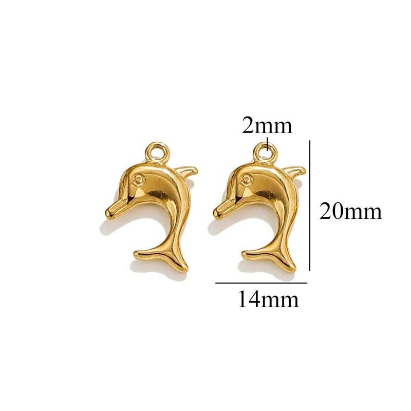 Diyアクセサリーステンレス海洋シリーズペンダントマーメイド貝殻海星ブレスレットネックレスペンダント|undefined