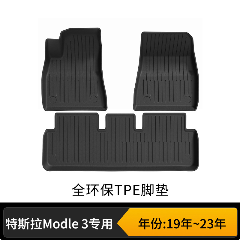 Old model 3 single layer floor mats