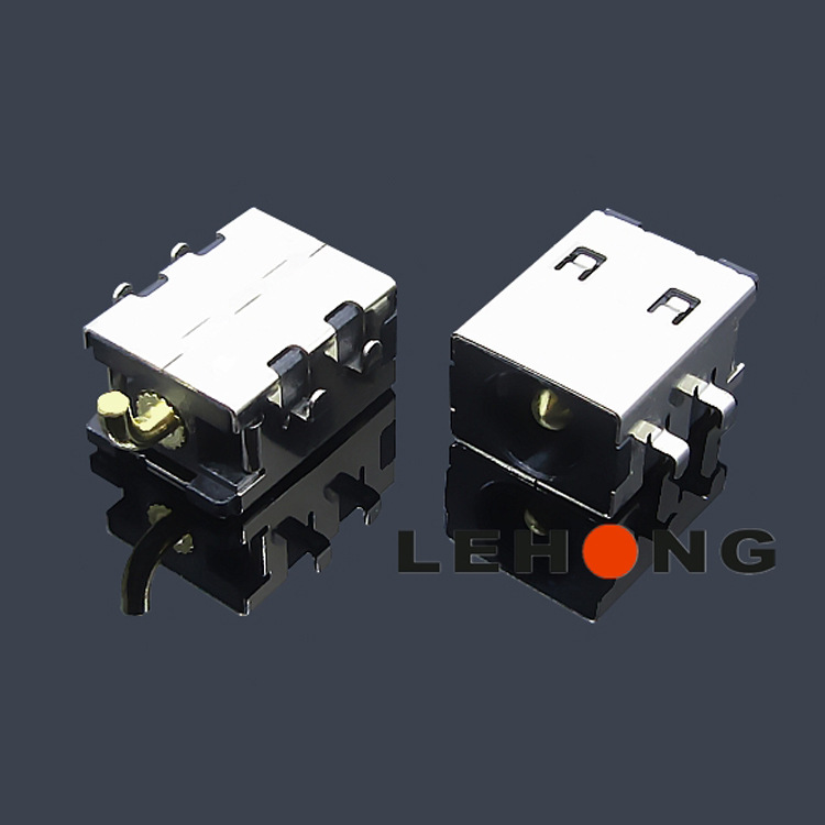 LH-DC-1051-25镀金沉版/DC15A大电流/直流电源母座/DC母座