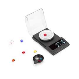 跨境珠宝秤 高精度黄金克拉秤 称粉未药材实验室电子克秤一件代发