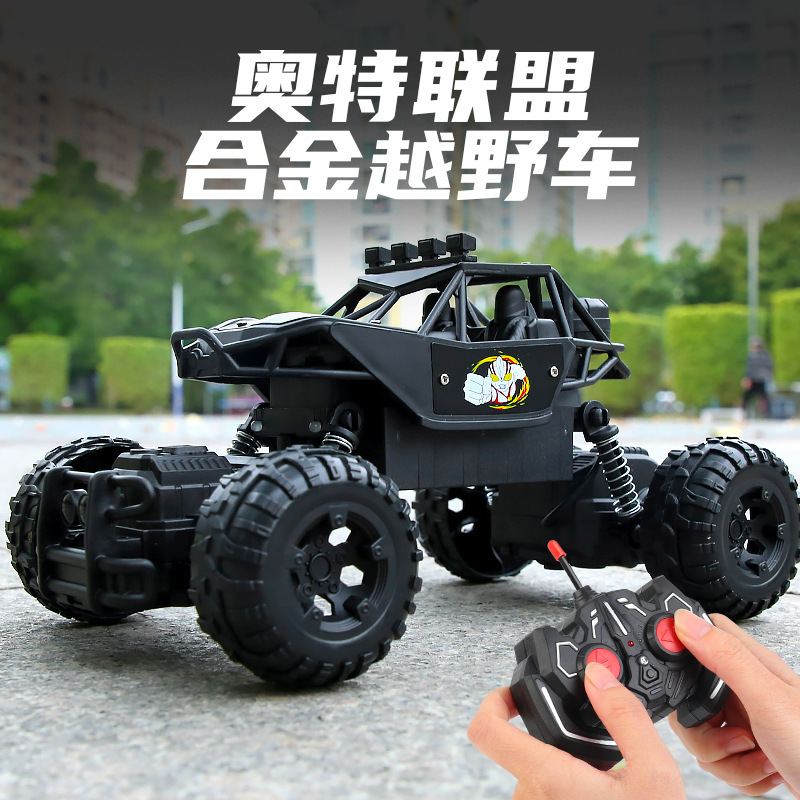 Cross-border off-road vehicle drift remote control car two-wheel drive climbing blimp high-speed racing charging toy car boy gift