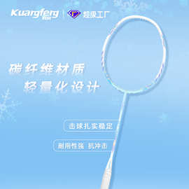 狂风羽拍高性价比4U训练拍专业单拍可拉30磅碧落T700碳素羽毛球拍