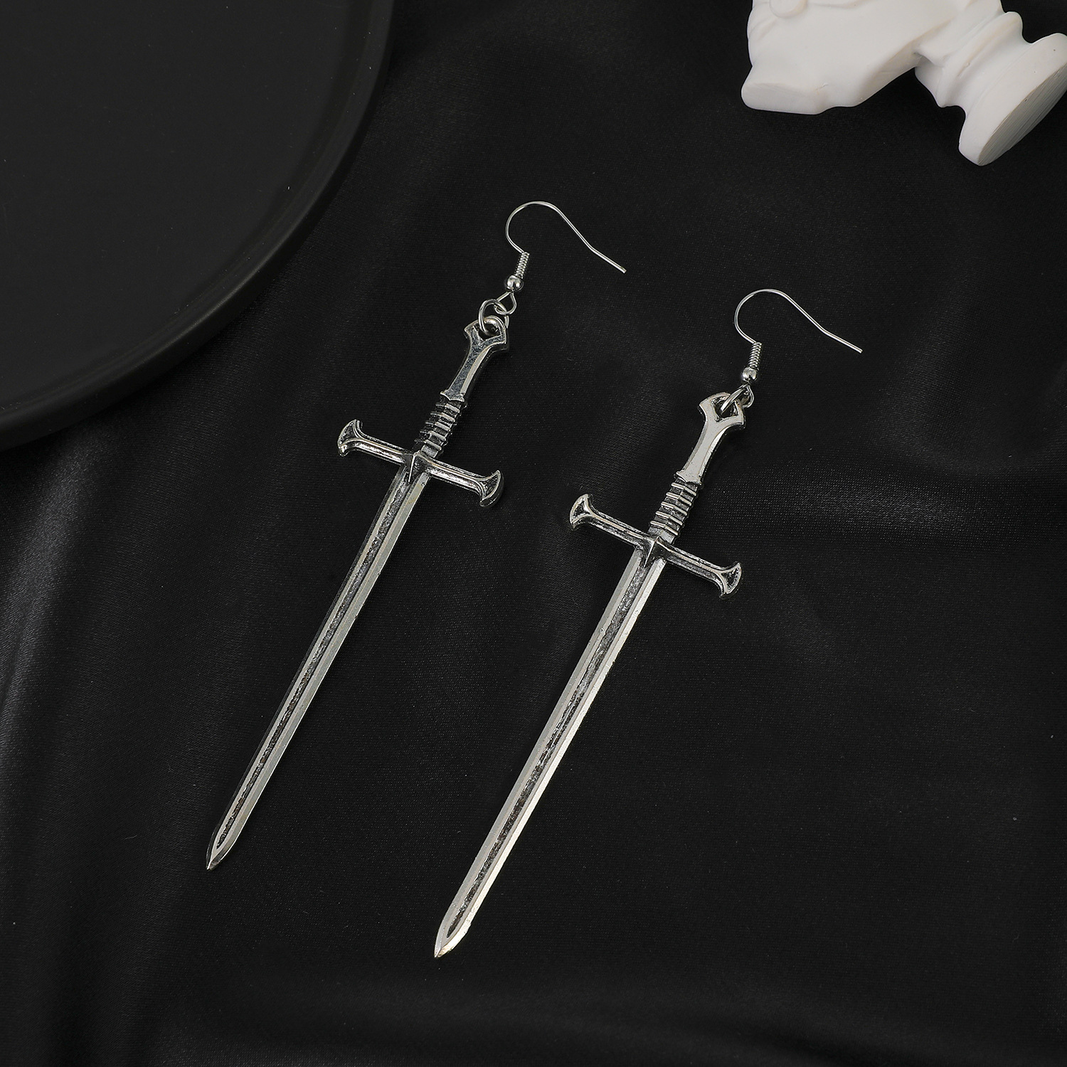 Alloy Material Retro Fashion Simple Style Alloy No Inlaid Earrings