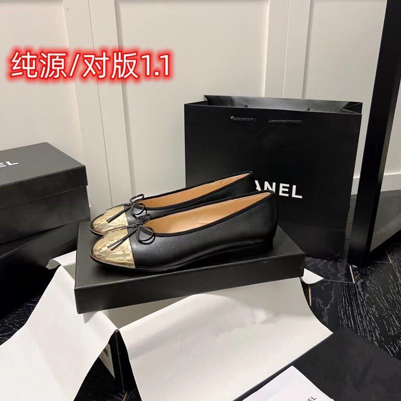 香港2025春秋新拼色小香风芭蕾舞鞋圆头平底鞋女鞋浅口蝴蝶结单鞋|undefined