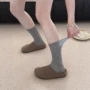 无骨春秋月子精梳堆堆袜