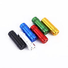 厂家直销圆柱放气具压烟器 金属磨烟器 全铝压烟器 现货批发 烟具