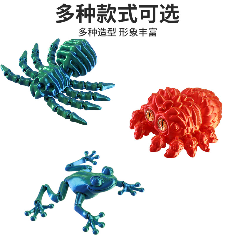 3D��ӡ��߶���������߹ؽڿɶ�PLA�羳�����ڼ���������