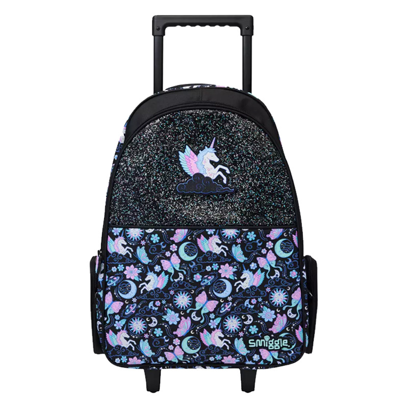 Mochila escolar australiana smigle trolley Mochila para estudiantes de primaria y secundaria Mochila de remolcador de gran capacidad Bolsa de almacenamiento para estudiantes