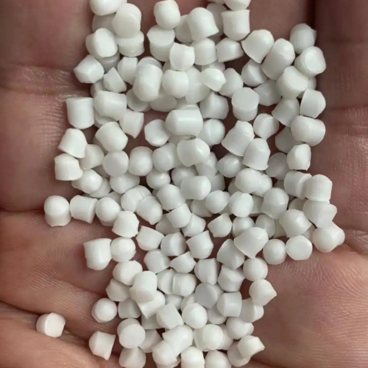 PVC颗粒生产厂家环保20P-120P本白色塑料粒子注塑级原材料胶料