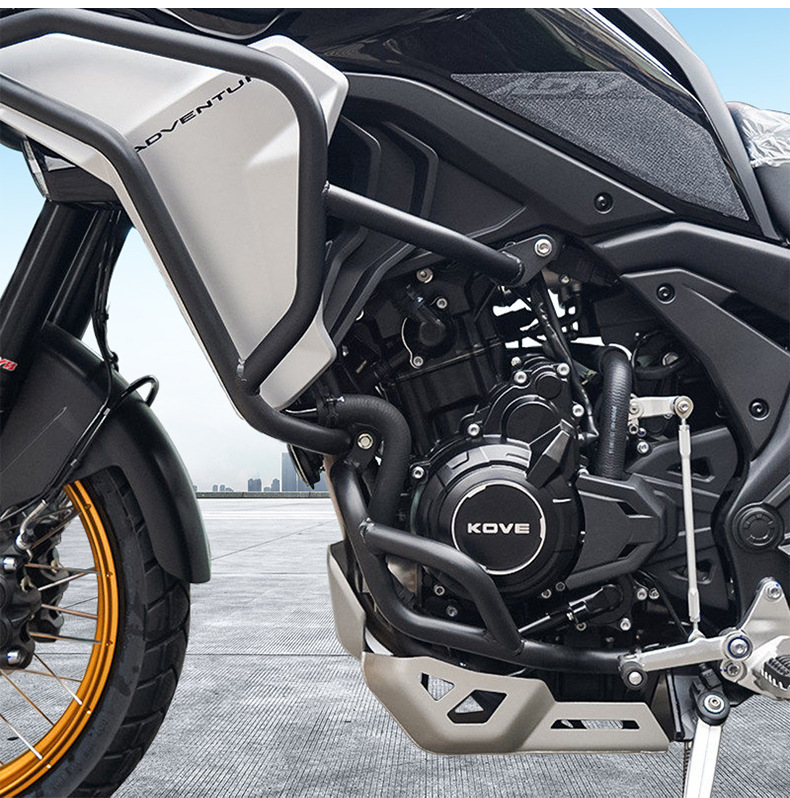Suitable for Kove 625X Bumper Anti-Collision and Anti-Fall Protection Bar, Motorcycle Lower Guard Bar, Carbon Steel Protective Bar Modification Accessories