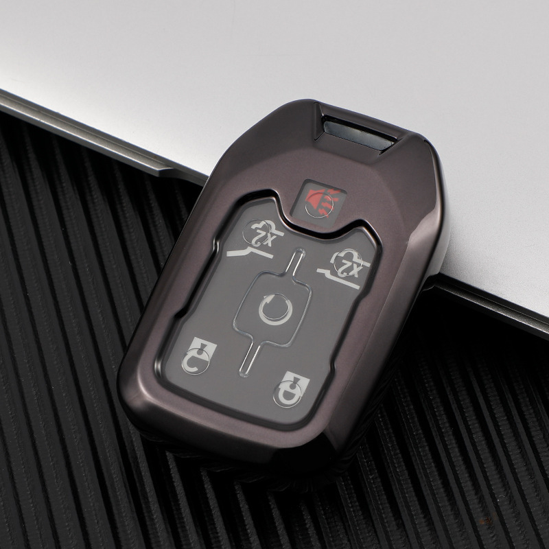 Suitable for GMC Chevrolet car key case Silverado key case Colorad set car keychain
