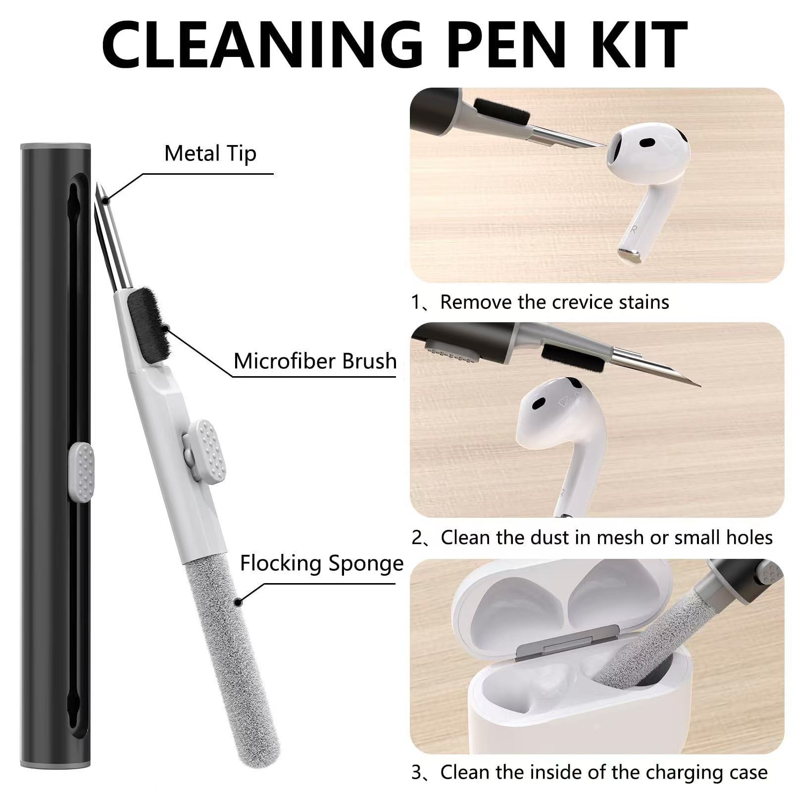 Funda Protectora de Silicona de una Pieza para Apple Airpods Pro3 2025, Color Puro, para Auriculares Bluetooth