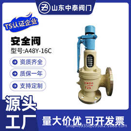弹簧式安全阀A48Y-16C/25C铸钢全启式排气泄压安全阀门