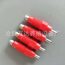 厂家直供鸡用饮水器  锥阀饮水器鸡用不锈钢饮自动水器乳头饮水器