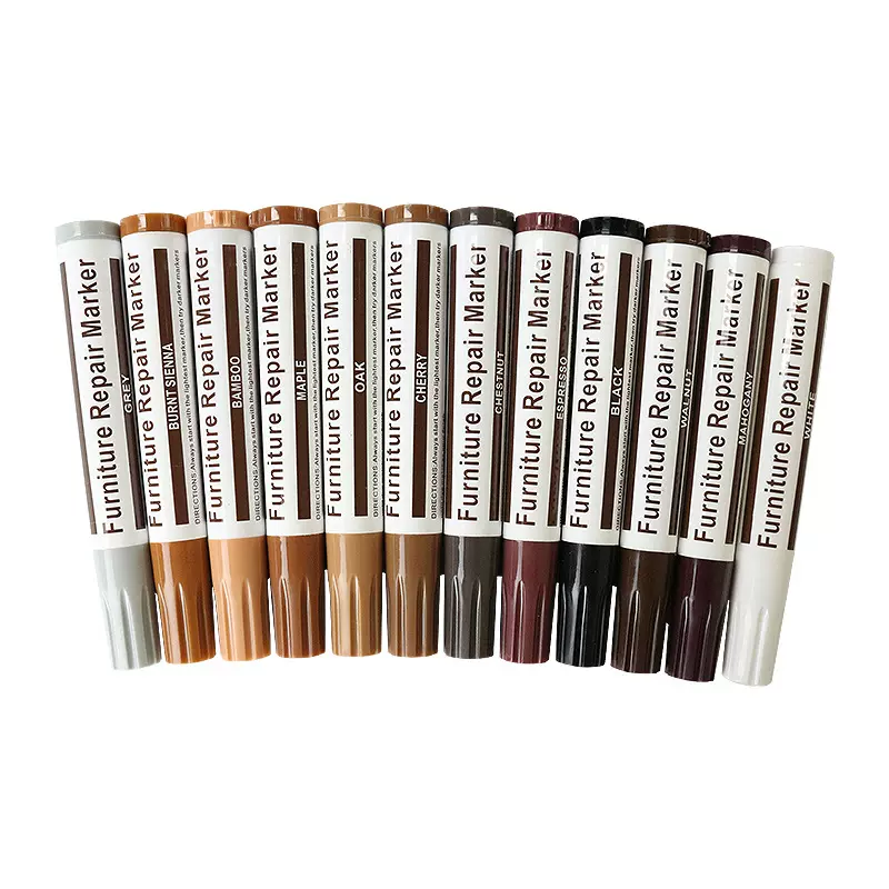 家具掉漆补色修补笔划痕补漆填色木门木质地板划痕补色笔补漆笔