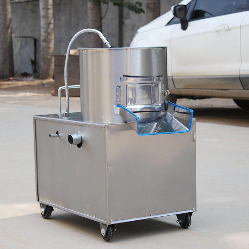 Máquina peladora automática comercial de papas y yuca, peladora de limpieza para restaurante