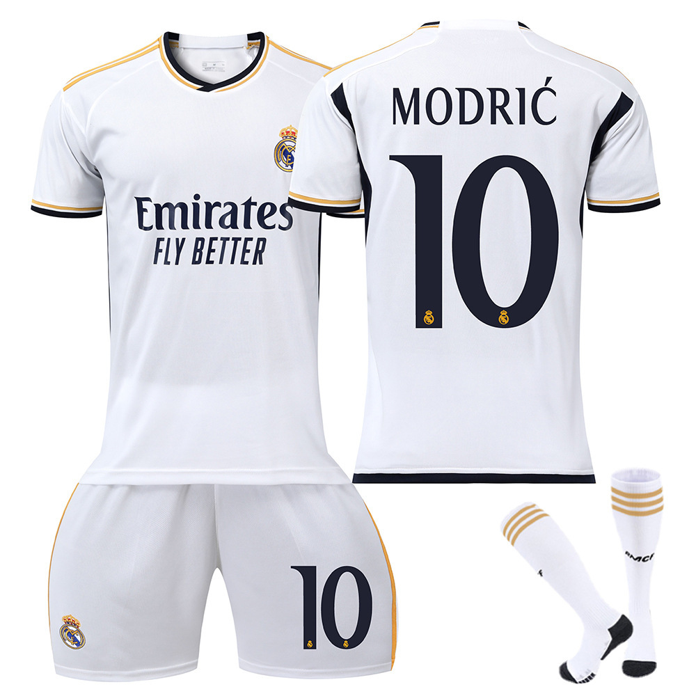 2324 Camiseta de fútbol del Real Madrid No. 7 Vinicius 5 Camiseta Belingham Mbappé 10 Modric Cross-border