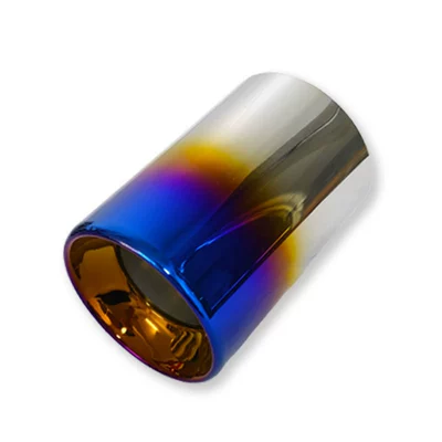 Suitable for 16-19 Model Bmw New X1 Stainless Steel Exhaust Pipe Tailpipe 16-19 Direct Plug-In Tailpipe (Exhaust pipe) - blue