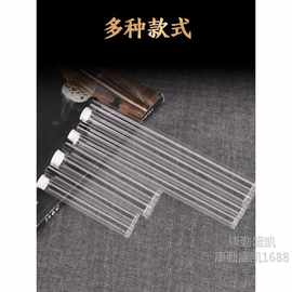 透明亚克力线香装香管香筒插香桶家用长款大号塑料硬壳沉香香道