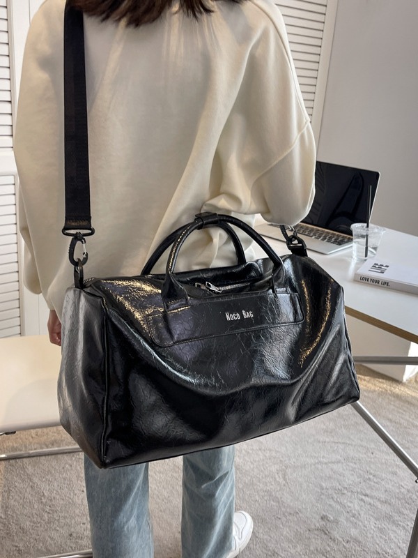 Bolsa de viaje con separación de ropa seca y mojada para mujer, bolsa de equipaje portátil para viajes de corta distancia para hombre, útil bolsa de gimnasio, portátil.