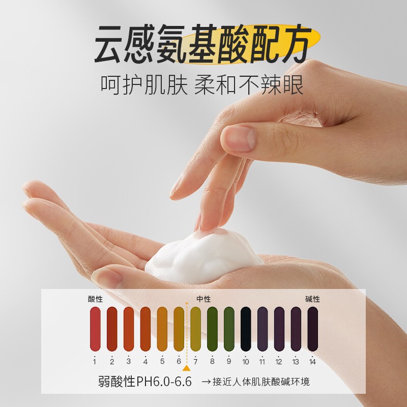 Douyin 人気のアミノ酸ホワイトクレイクレンジングダブルチューブ洗顔料ディープクレンジングオイルコントロール保湿洗顔料|undefined
