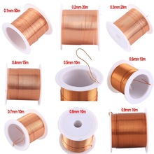 10m 0.5mm Enameled Copper Wire Magnet Wire Magnetic Coil跨境