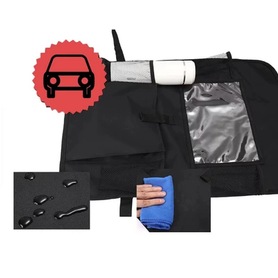 Oxford cloth car storage bag – Chair back anti-kick pad