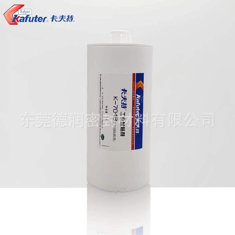 卡夫特K-704B黑耐高温硅橡胶软性电子元件固定绝缘防水密封胶2.6L