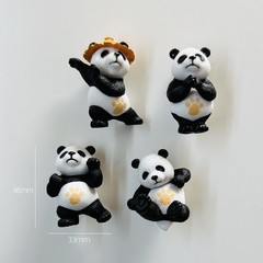 熊貓冰箱貼創意卡通可愛成都基地旅遊文創周邊紀念品裝飾磁性貼