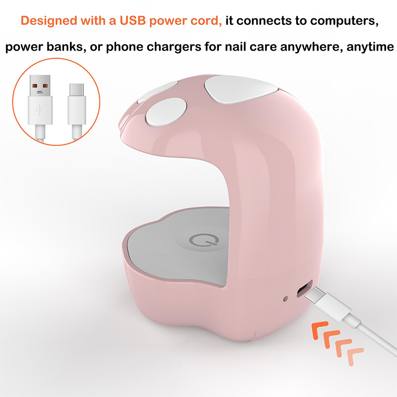 Cross-border Mini Portable Nail Lamp Gel Curing Machine Nail Polish Gel Quick-dry Smart Wireless UV Nail Dryer