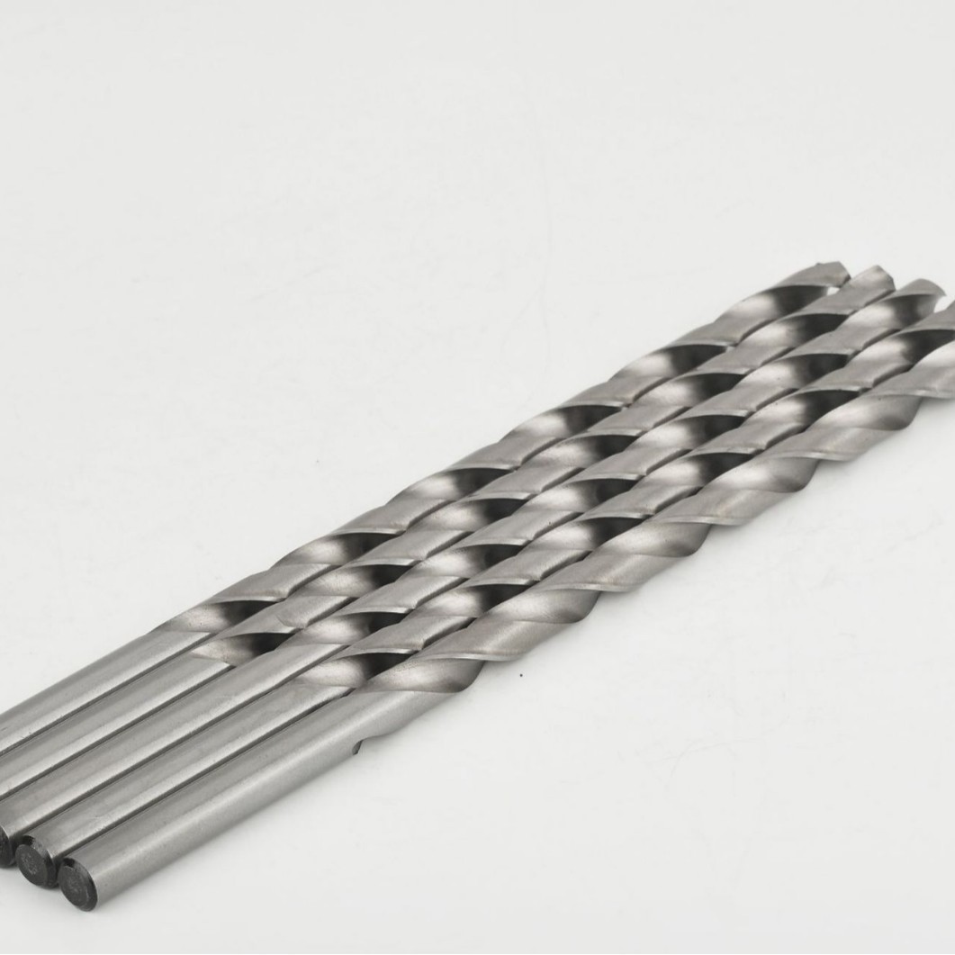 160/200/250/300mm加长特长款HSS钻头钻铁铝 高速钢直柄麻花钻
