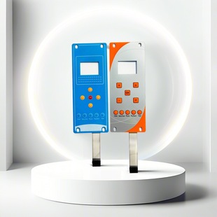 Silk Screen Pvc Button Surface Sticker Industrial Equipment Film Control Panel Pet Silver Paste Line Conductive Panel