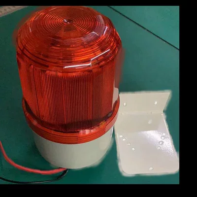 Car horn/tweeter | Warning Light - d4-voice-alarm-light-red-2-starting-shots-single-speaker-universal
